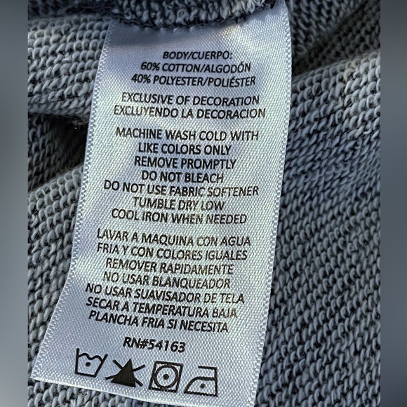 Calvin Klein Gray Crop Pullover Lightweight 1/4 Zip Top XXL - Picture 6 of 6